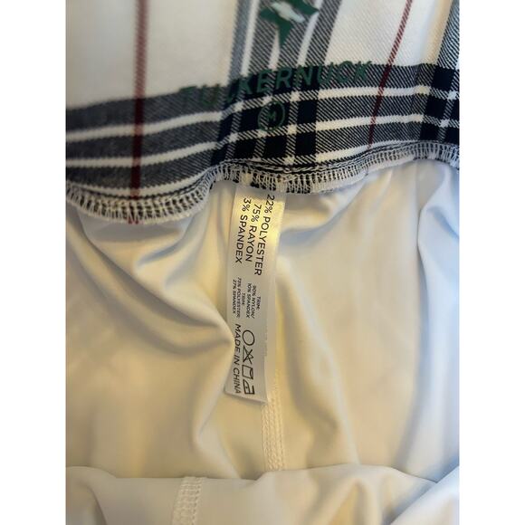 Tuckernuck Plaid Tennis Skirt Skort Mini PICKLEBALL CLUELESS RED SMALL - Picture 9 of 12